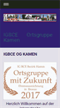 Mobile Screenshot of igbce-ortsgruppe-kamen.de